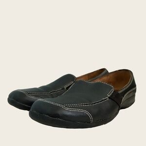 Natural Soul by Naturalizer Black Camelia Leather Loafers